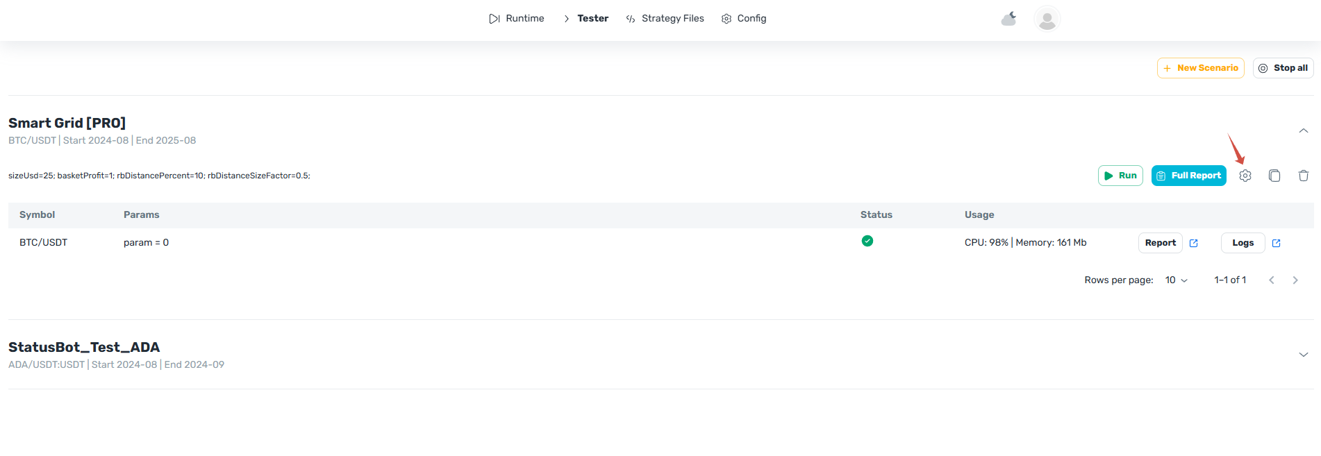 Tester-Update